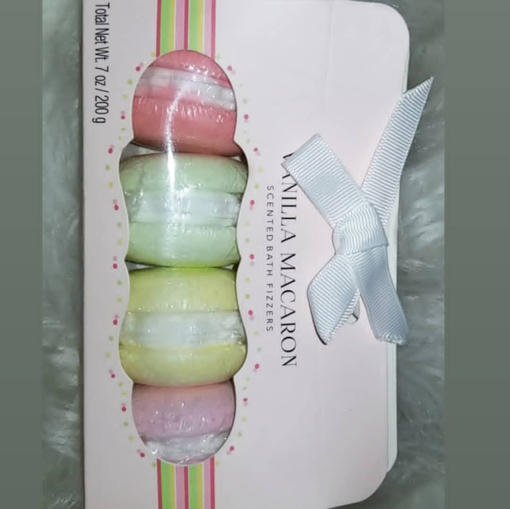 Vanilla Macaron Bath Fizzers